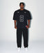 BRN COOL MESH EXTRA FIT T-SHIRTS [BLACK]