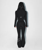 W COMPRESSION FULL ZIP UP JACKET [BLACK]