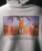 SQUID GAME CHARACTER HOODIE [MELANGE GREY]
