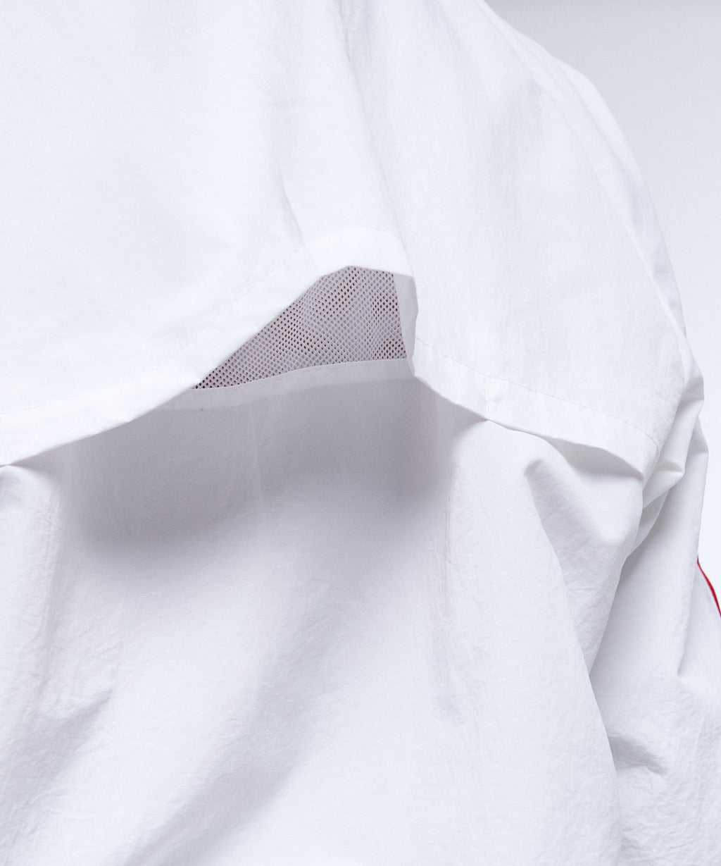 BRNTW VENTILATION NYLON TOP [WHITE]