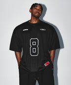 BRN COOL MESH EXTRA FIT T-SHIRTS [BLACK]