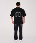 BRN NUMBER TECH EXTRA FIT T-SHIRTS [BLACK]