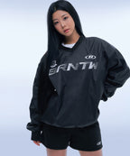 TRACK LINE PIN TUCK JERSEY SHORTS