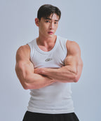 B-SYMBOL LOGO SLEEVELESS_NON MESH VER [IVORY]