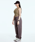 CUT-OUT TANK TOP [IVORY]