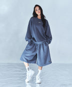 CHROME B PIGMENT SWEATSHIRTS [BLUE]