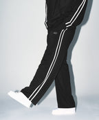 CHROME B JERSEY TRACK PANTS [BLACK]