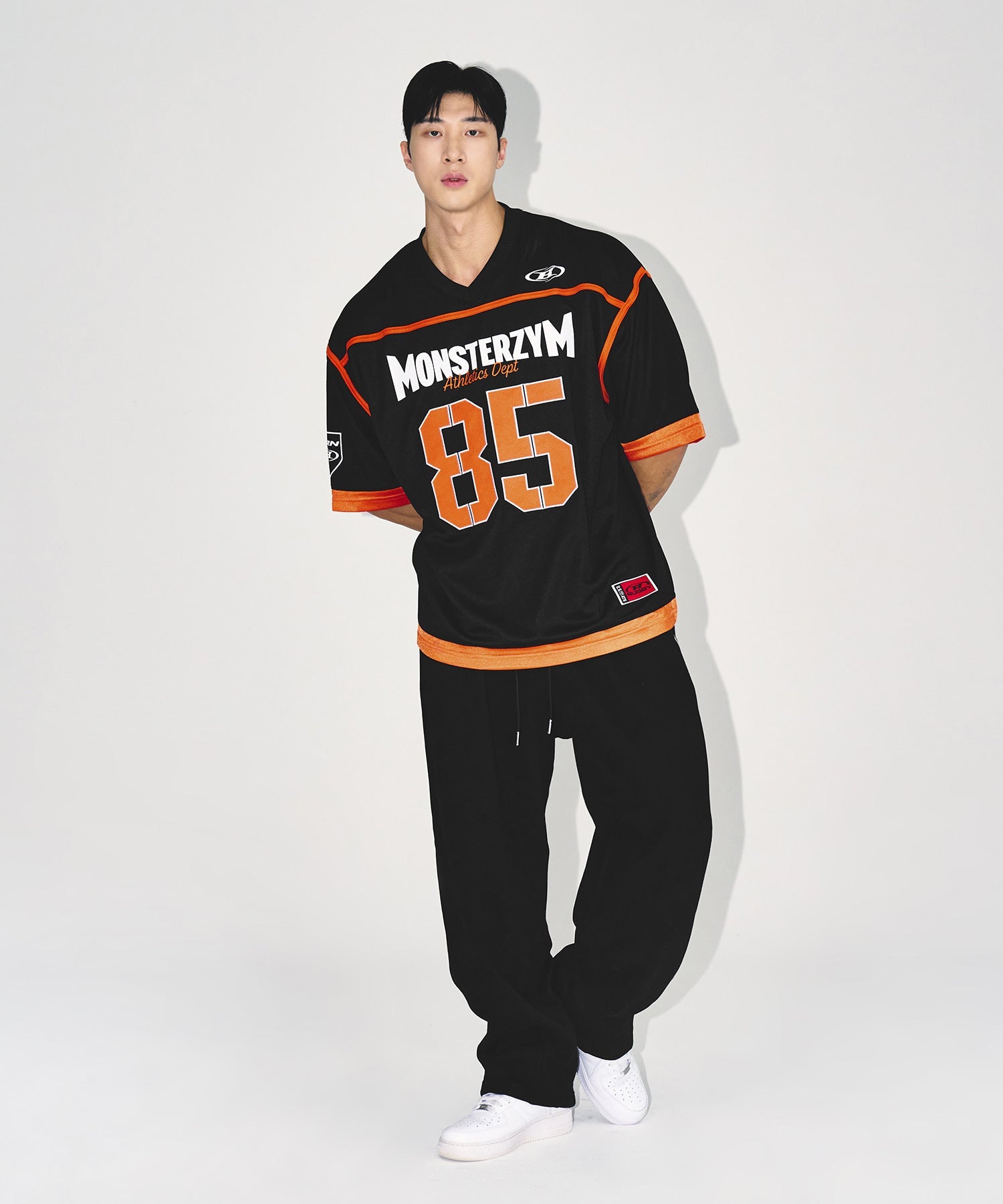 MONSTERZYM 85 RUGBY JERSEY [BLACK]