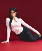 W B-FLEX FULL ZIP UP JACKET [OFF WHITE]