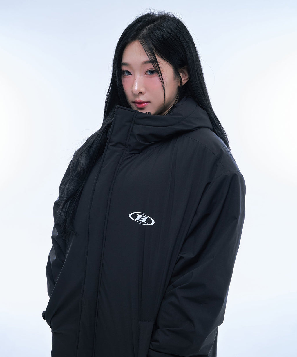 BIG SYMBOL BENCH PARKA [BLACK]