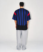 CHROME B MAXI WIDE PANTS [MELANGE GREY]