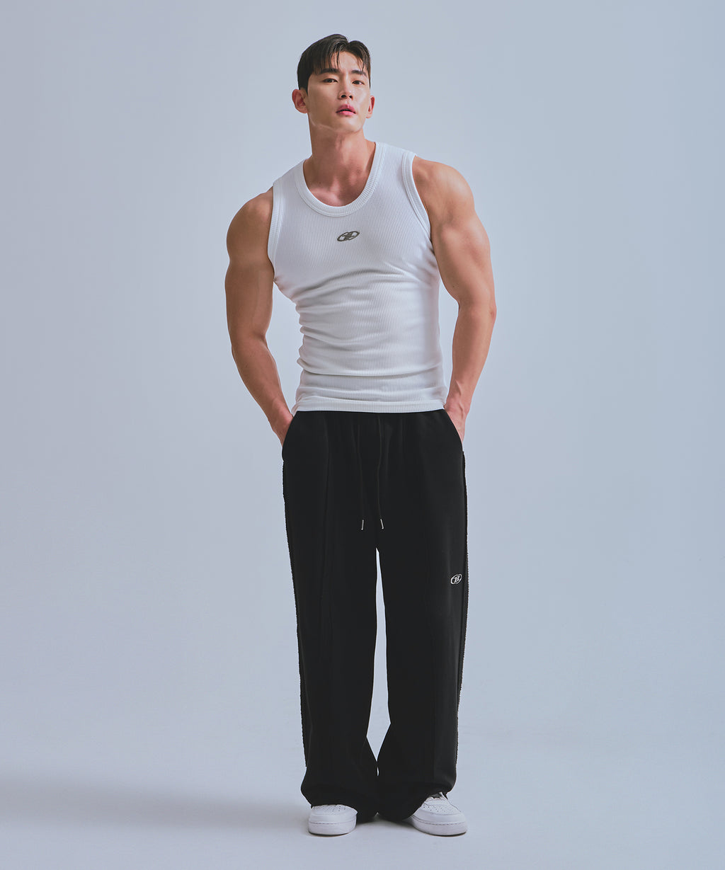 B-SYMBOL LOGO SLEEVELESS_NON MESH VER [IVORY]