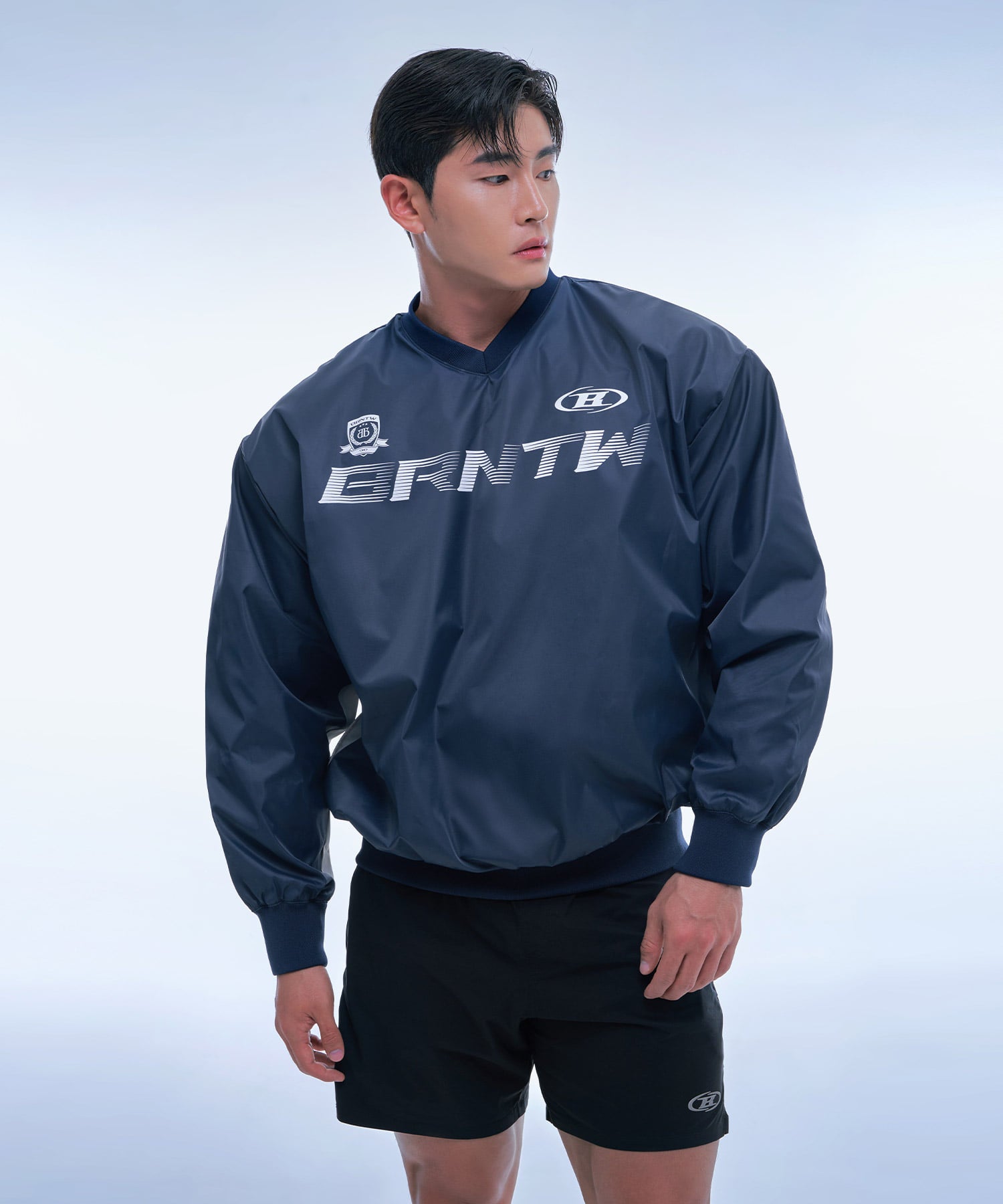 BRNTW WIND TECH WOVEN TOP Secondary image