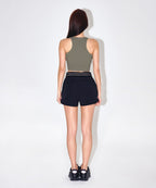 B SYMBOL TANK TOP [KHAKI]