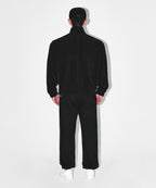 CHROME B FLEECE JACKET [BLACK]