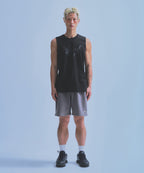 CHROME B HALF PANTS_SHORT VER [CHARCOAL]