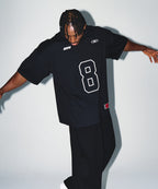 BRN COOL MESH EXTRA FIT T-SHIRTS [BLACK]