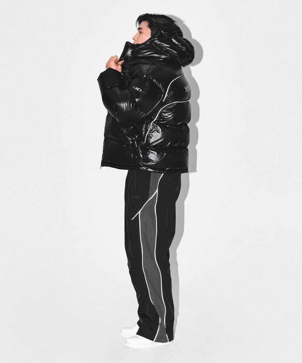 SILVER B RIPSTOP PUFFER DOWN [BLACK]