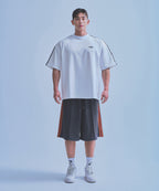 BLACK LINE EXTRA FIT T-SHIRTS [WHITE]