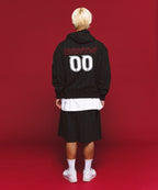 BORNTOWIN X KT WIZ HOODIE [BLACK]