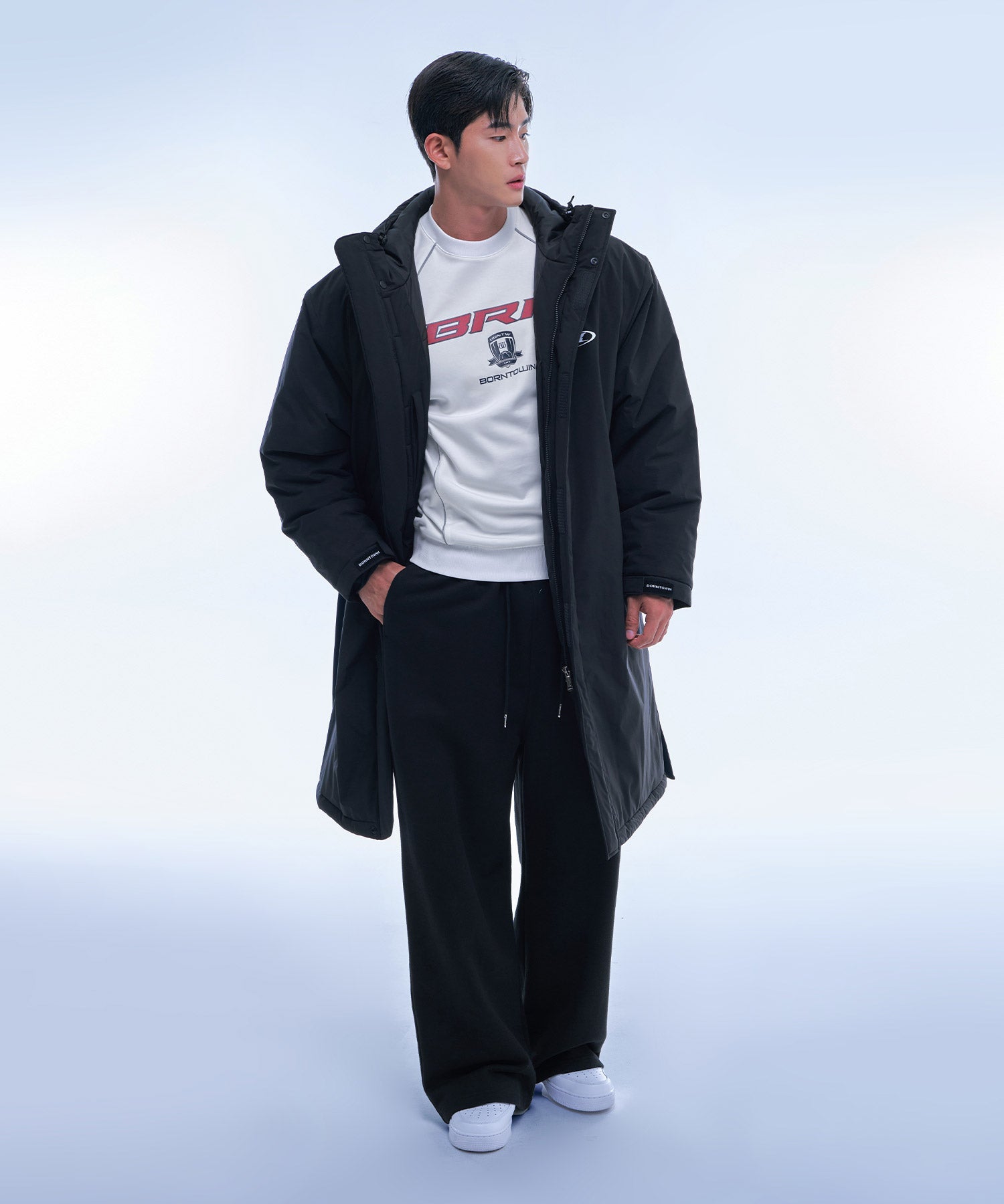BIG SYMBOL BENCH PARKA [BLACK]