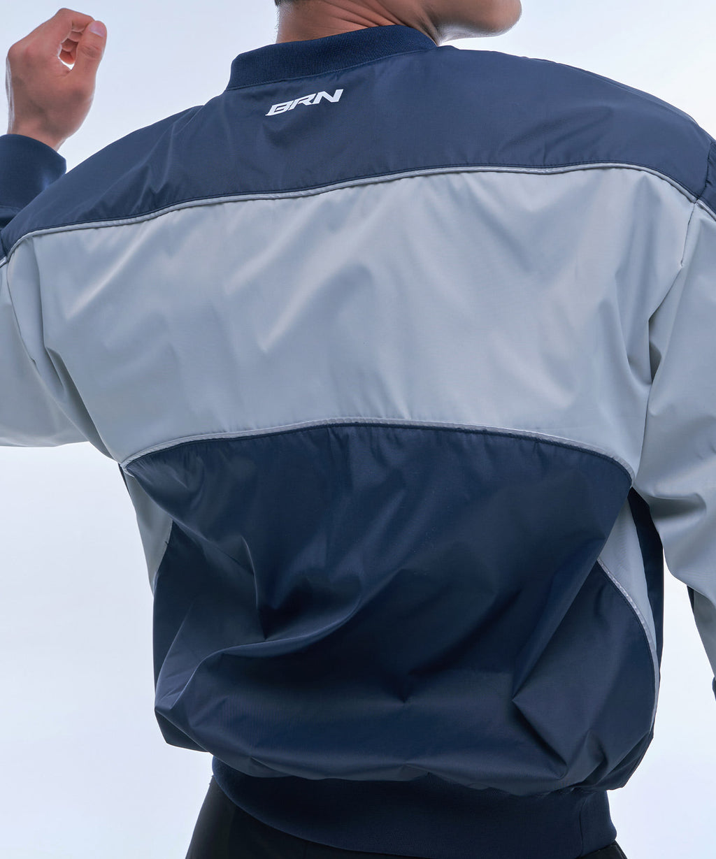 BRNTW WIND TECH WOVEN TOP