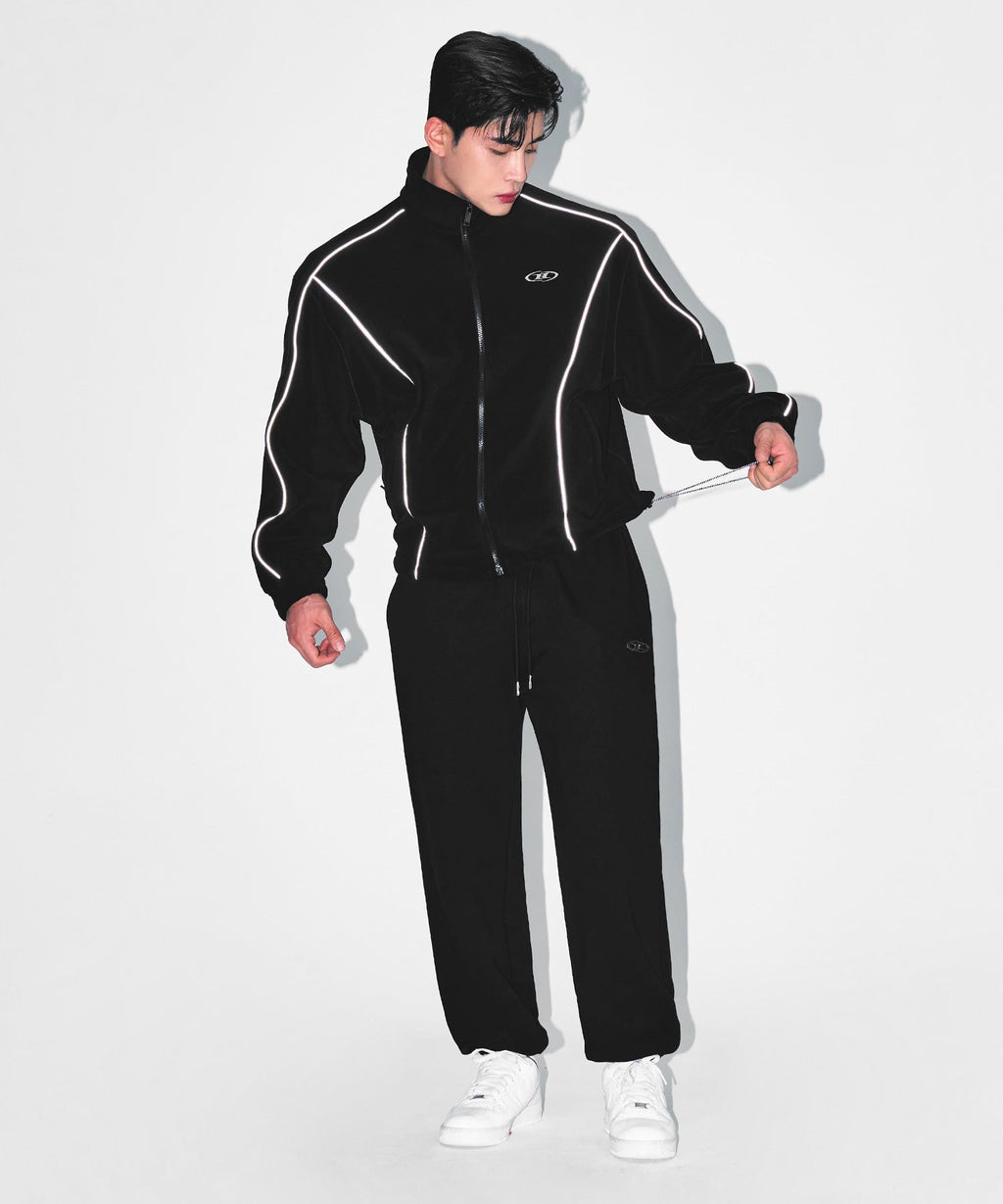 CHROME B JOGGER PANTS [BLACK]