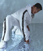 CHROME B BLACK LINE WIDE PANTS